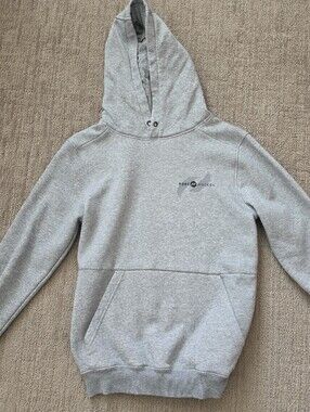 Gray Pullover Hoodie - Men's